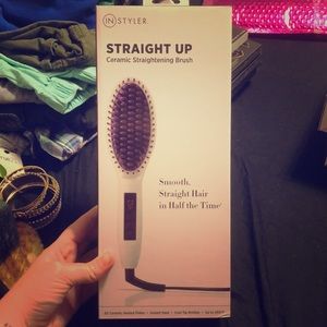 Straightening brush